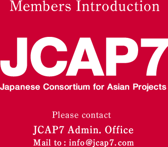 Members Introduction Please contact JCAP7 Admin Office. Mail to : info@jcap7.com