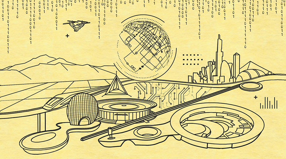 Concept Sketch of Huairou Science City